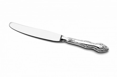 Нож столовый М-3 Тройка серебро
